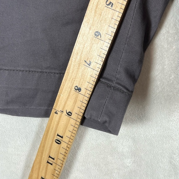 Polo Ralph Lauren 35W All Over Polo Print Gray Flat Front Shorts - Picture 8 of 9